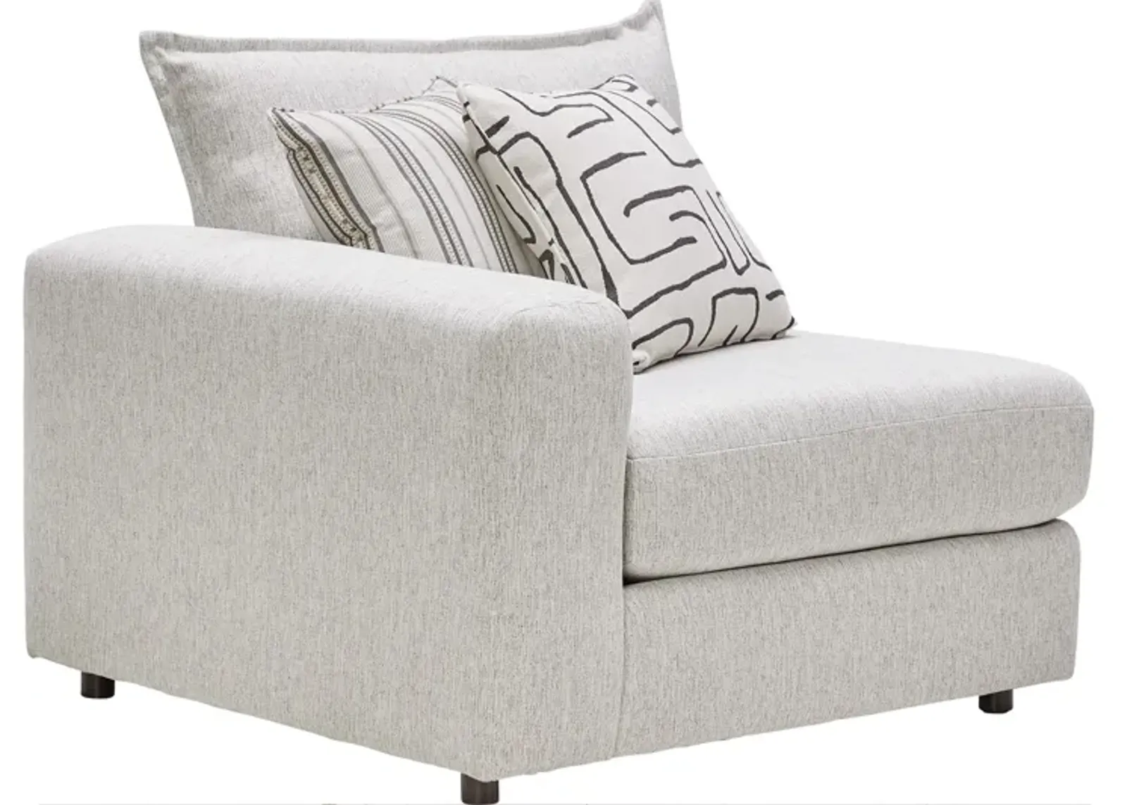 Dream 5-Piece Left Arm Facing Sectional with Ottoman