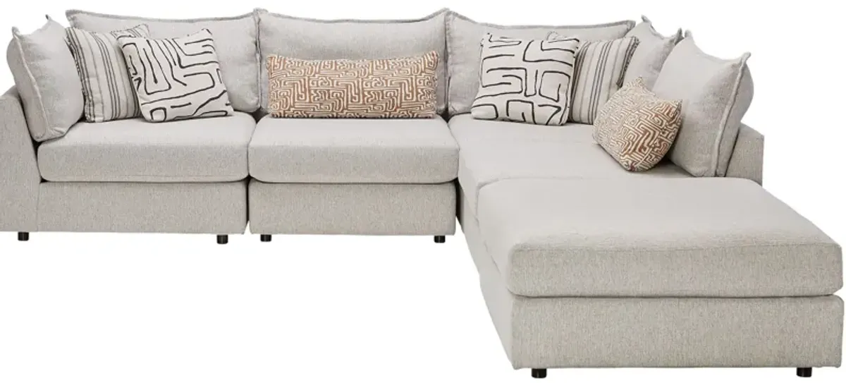 Dream 5-Piece Corner Sectional with Ottoman