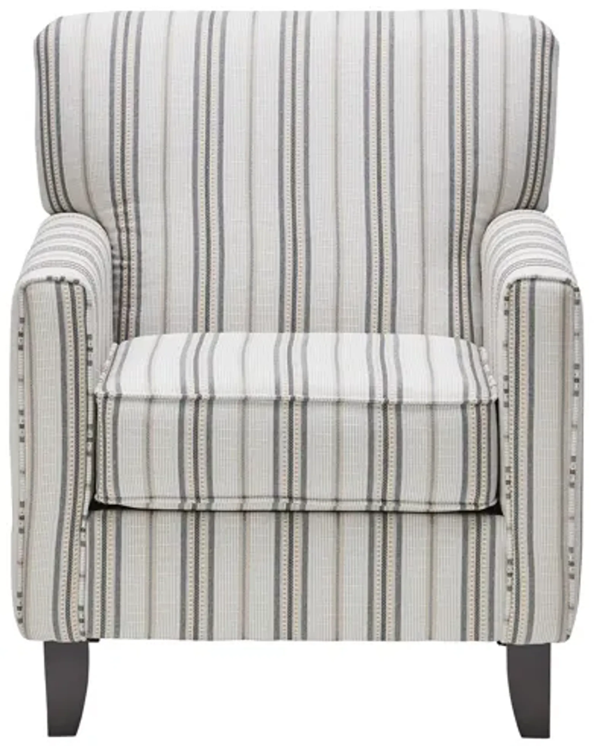 Dream Striped Accent Chair Gardner White | Furniture.com