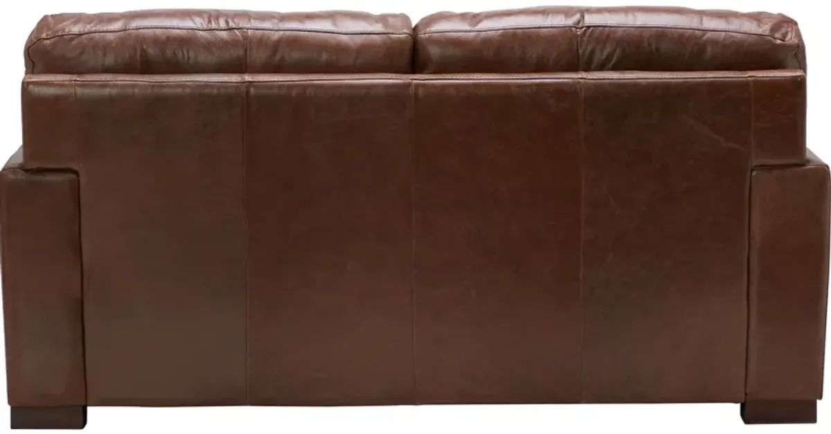 Miller Leather Loveseat