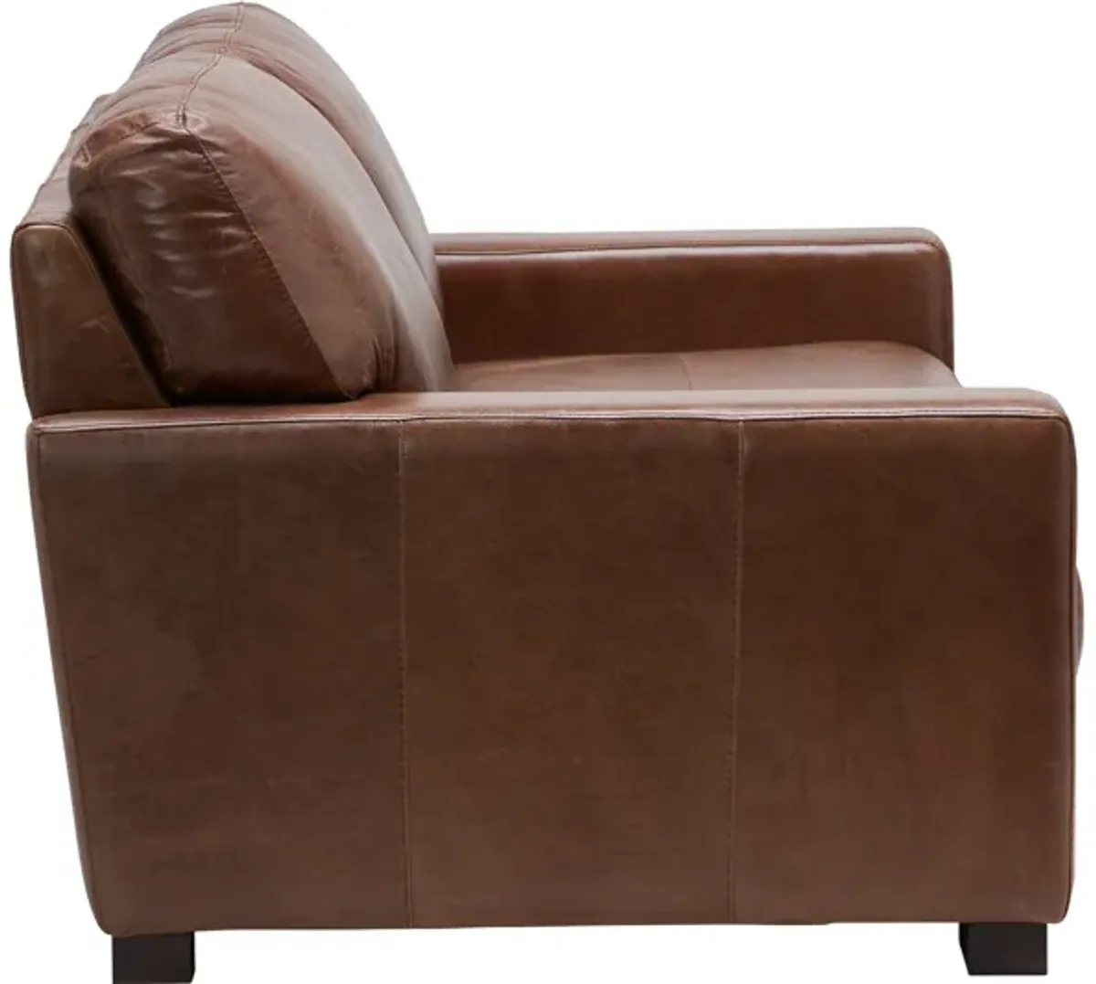 Miller Leather Loveseat