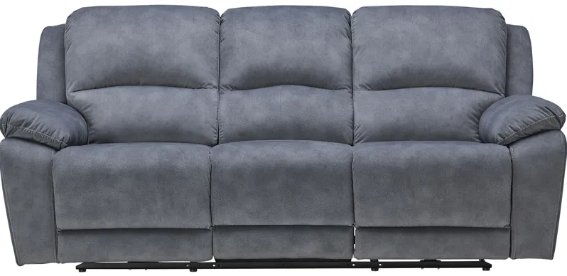 Carter Steel Power Reclining Sofa