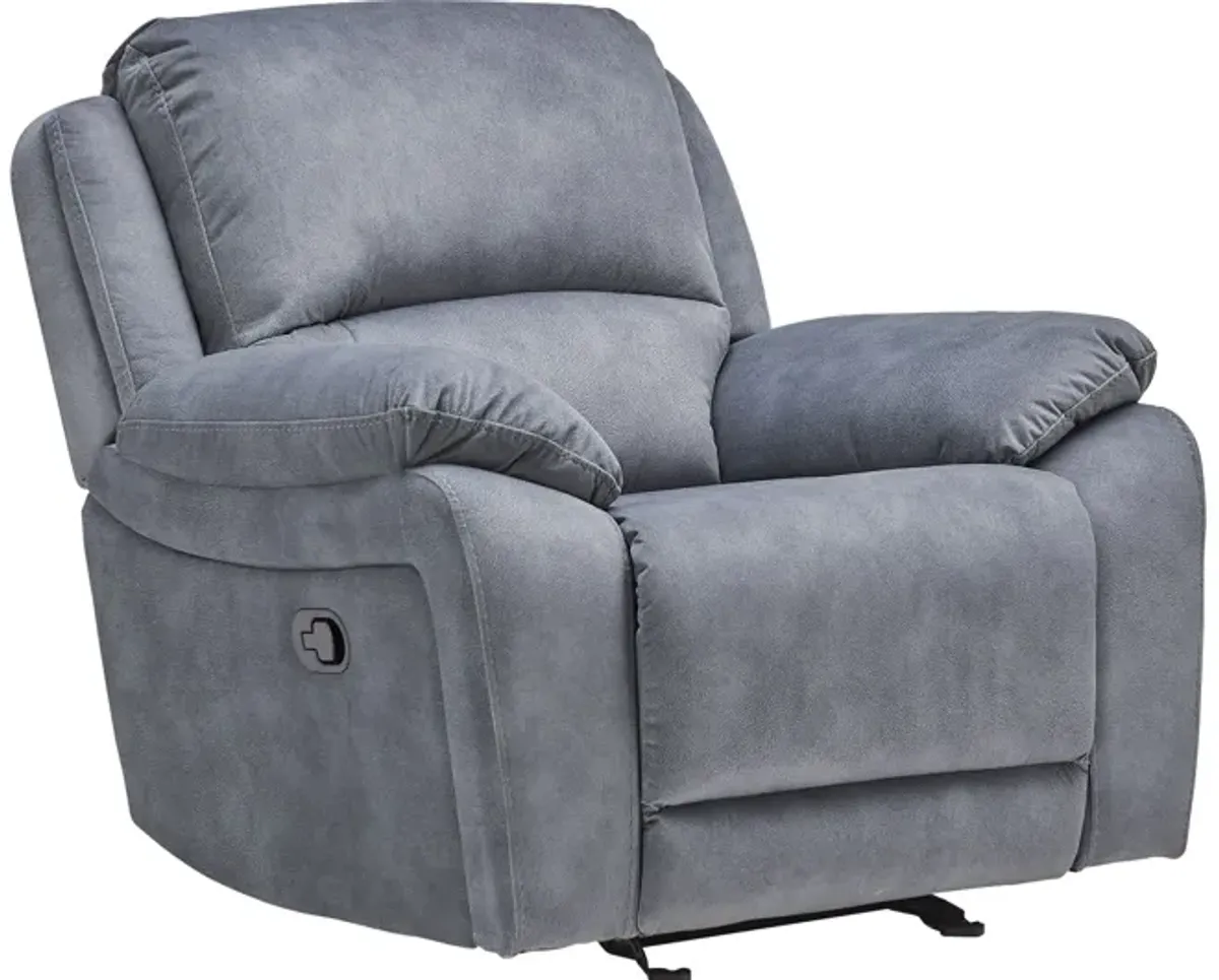 Carter Steel Glider Recliner