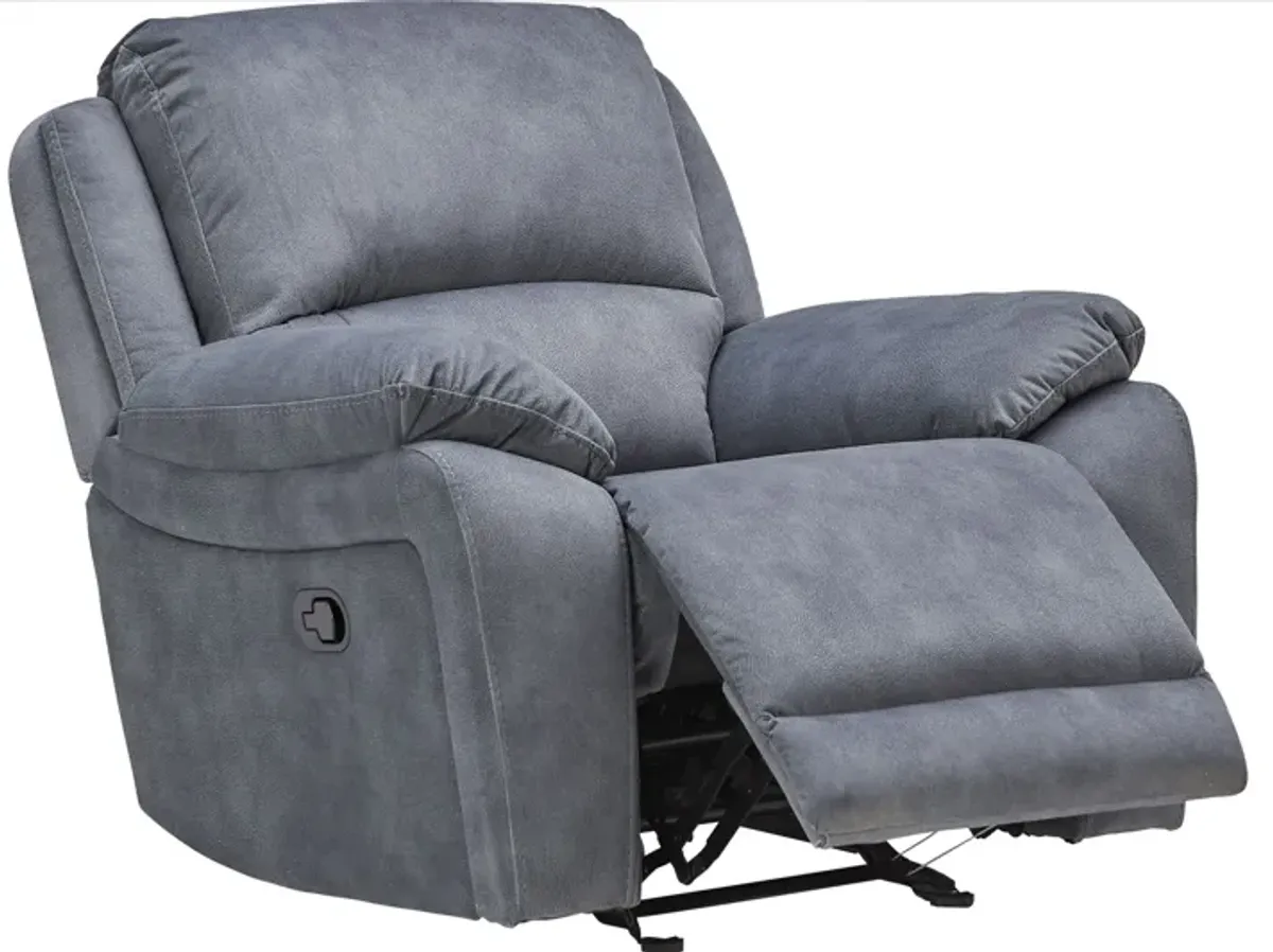 Carter Steel Glider Recliner