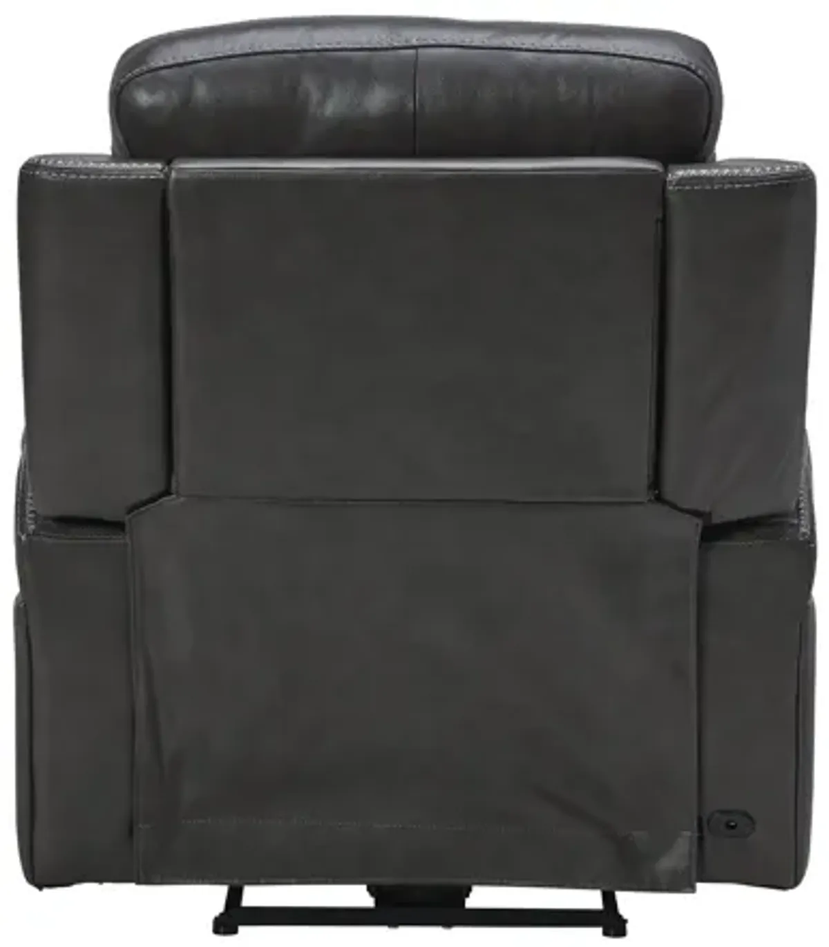 Maverick Steel Audio Triple Power Leather Recliner