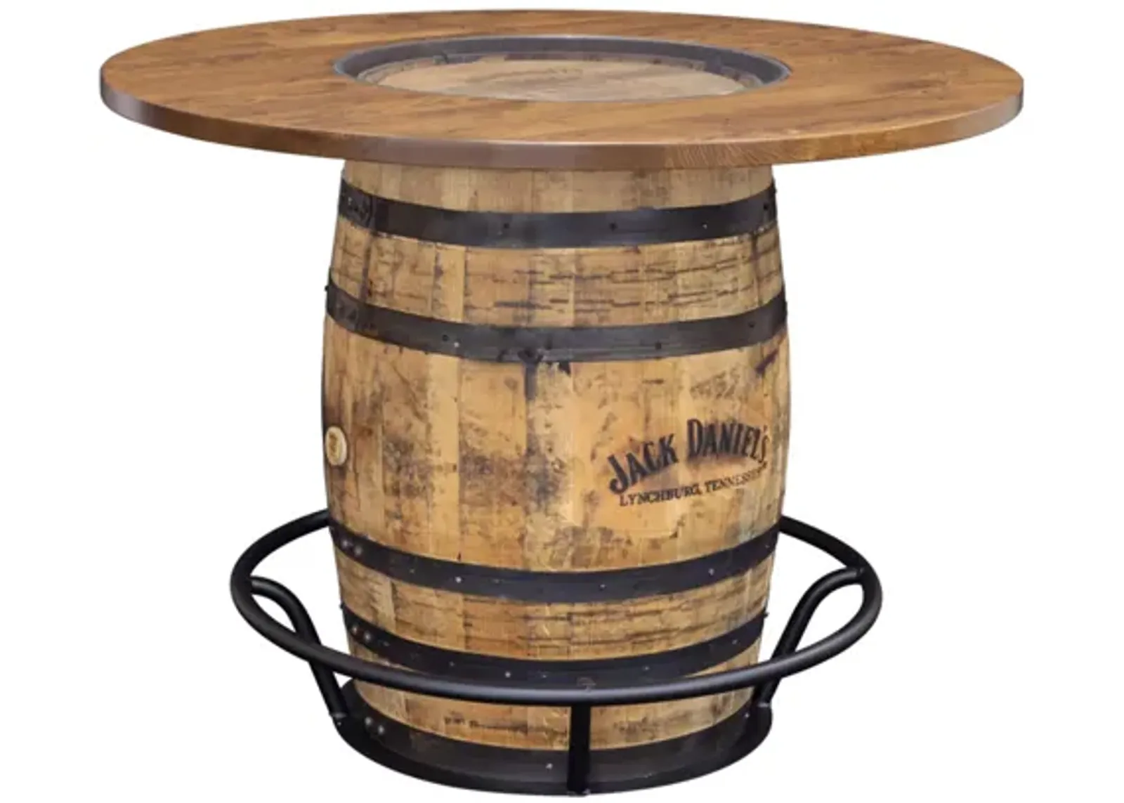 Barrel Whiskey Table by Gascho