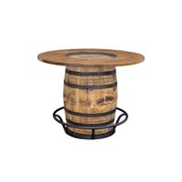 Barrel Whiskey Table by Gascho