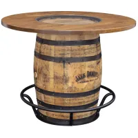 Barrel Whiskey Table by Gascho