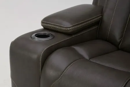 Reed Leather Dual Power Recliner