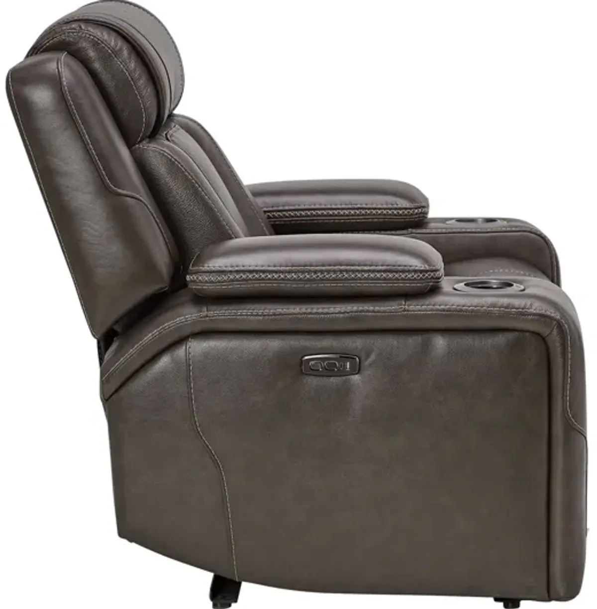 Reed Leather Dual Power Recliner