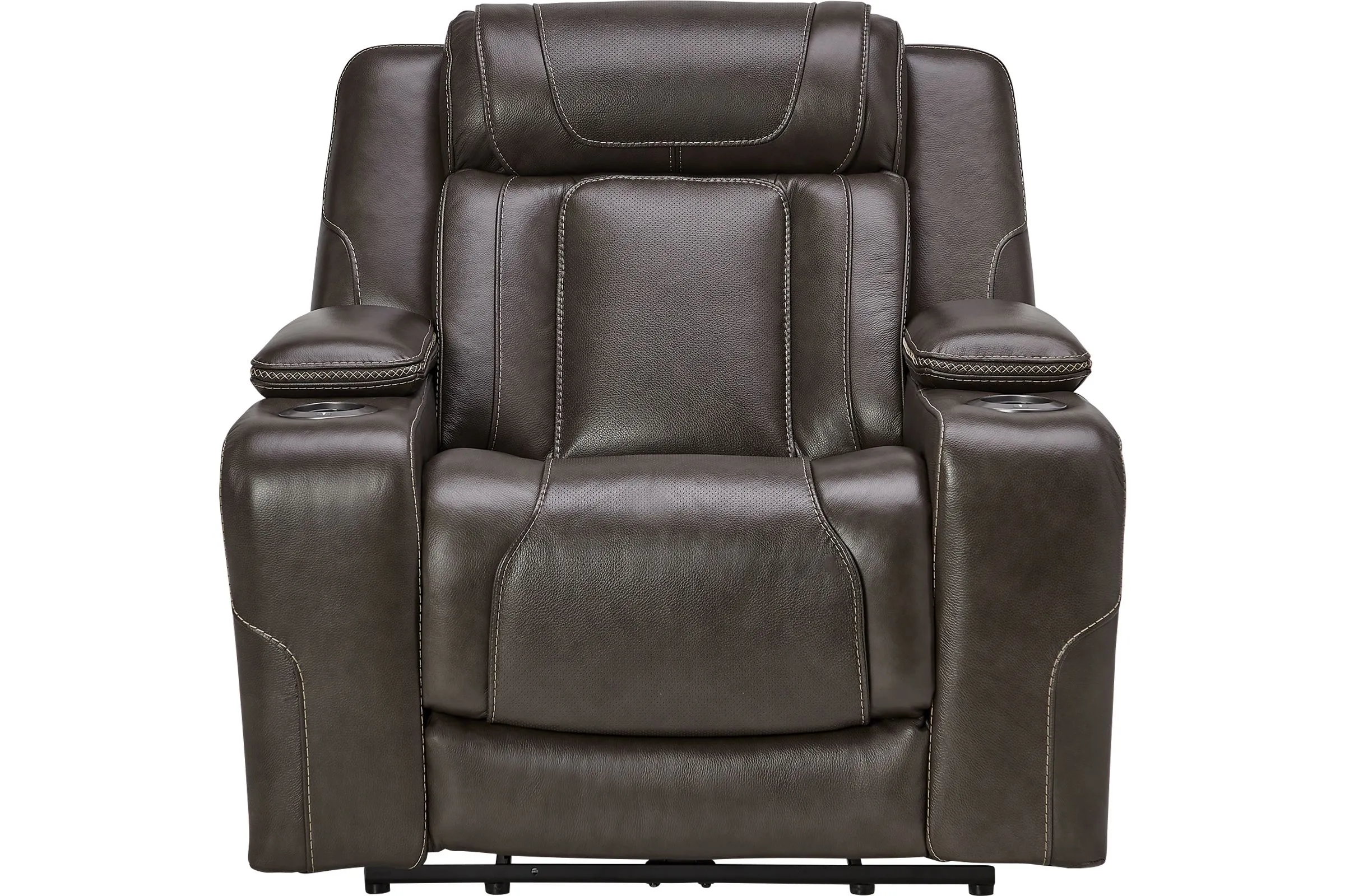 Reed Leather Dual Power Recliner