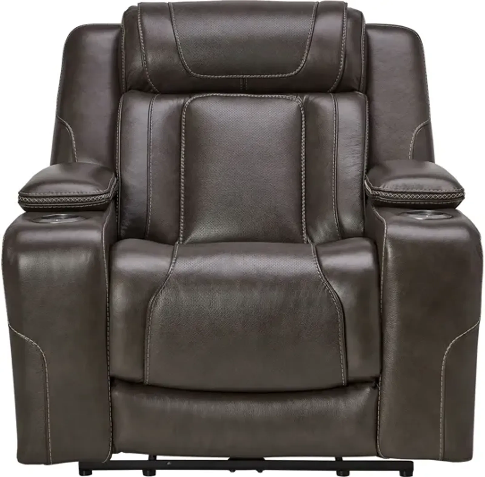 Reed Leather Dual Power Recliner