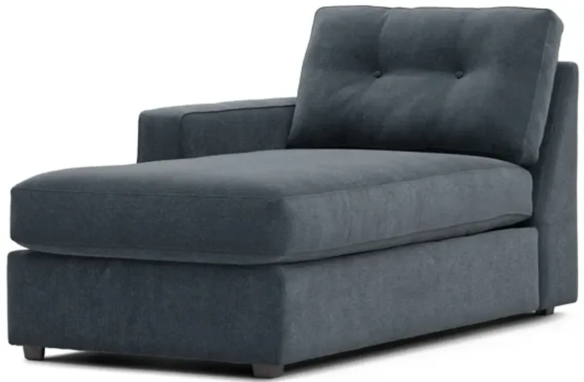 ModularOne Navy Left Arm Facing Chaise