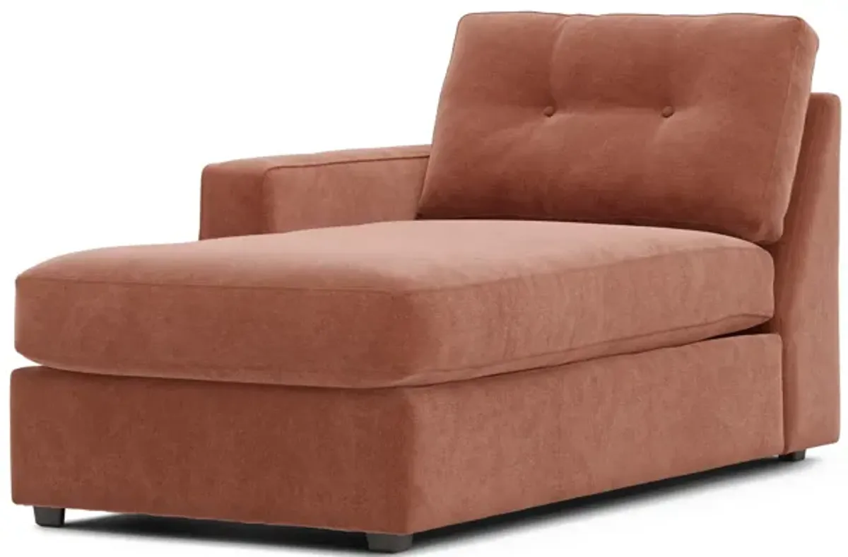 ModularOne Cantaloupe Left Arm Facing Chaise