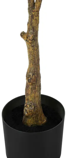 Faux 52" Rubber Tree in Pot