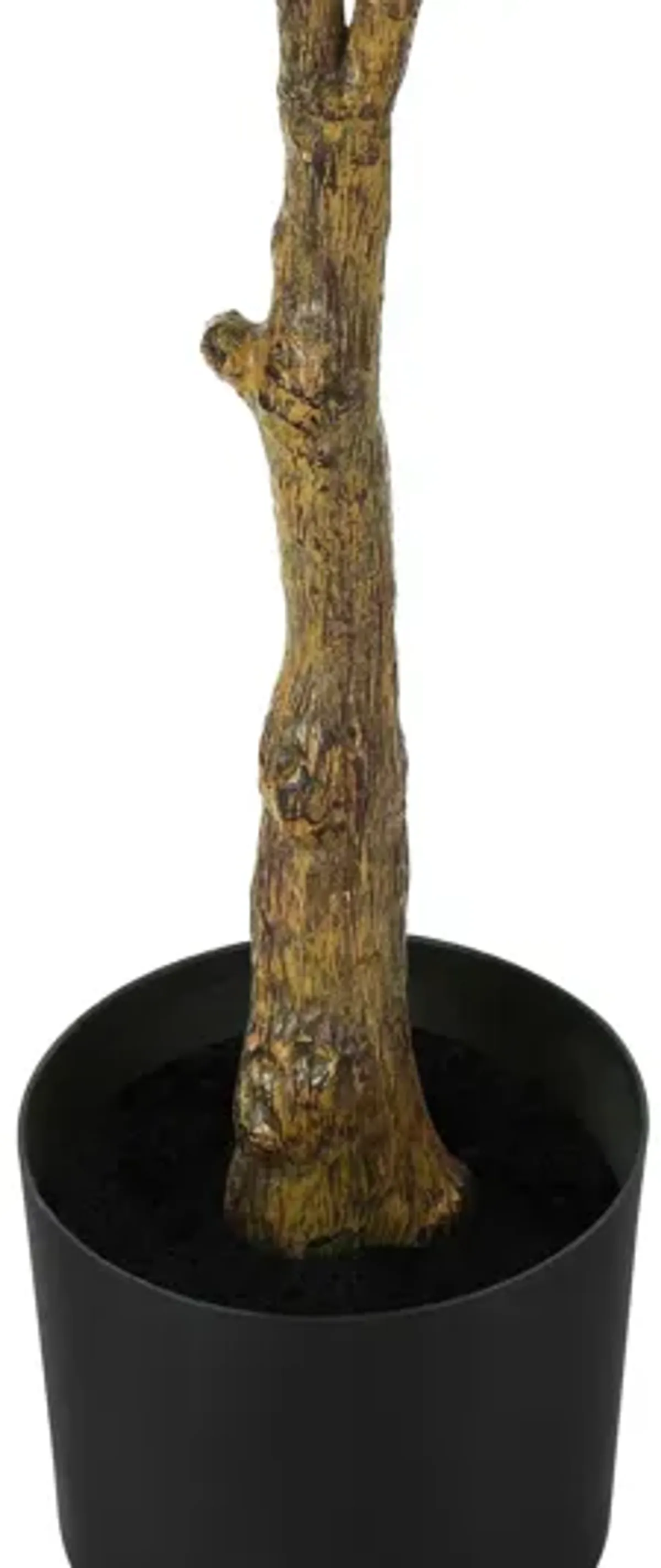 Faux 52" Rubber Tree in Pot