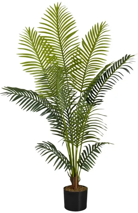 Faux 57" Palm Tree in Pot