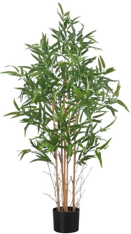 Faux 50" Bamboo Tree in Pot