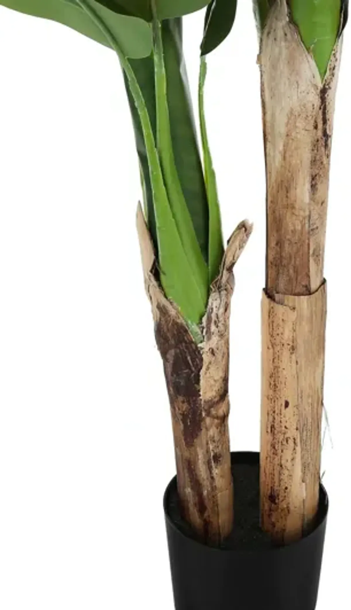 Faux 55" Banana Tree in Pot