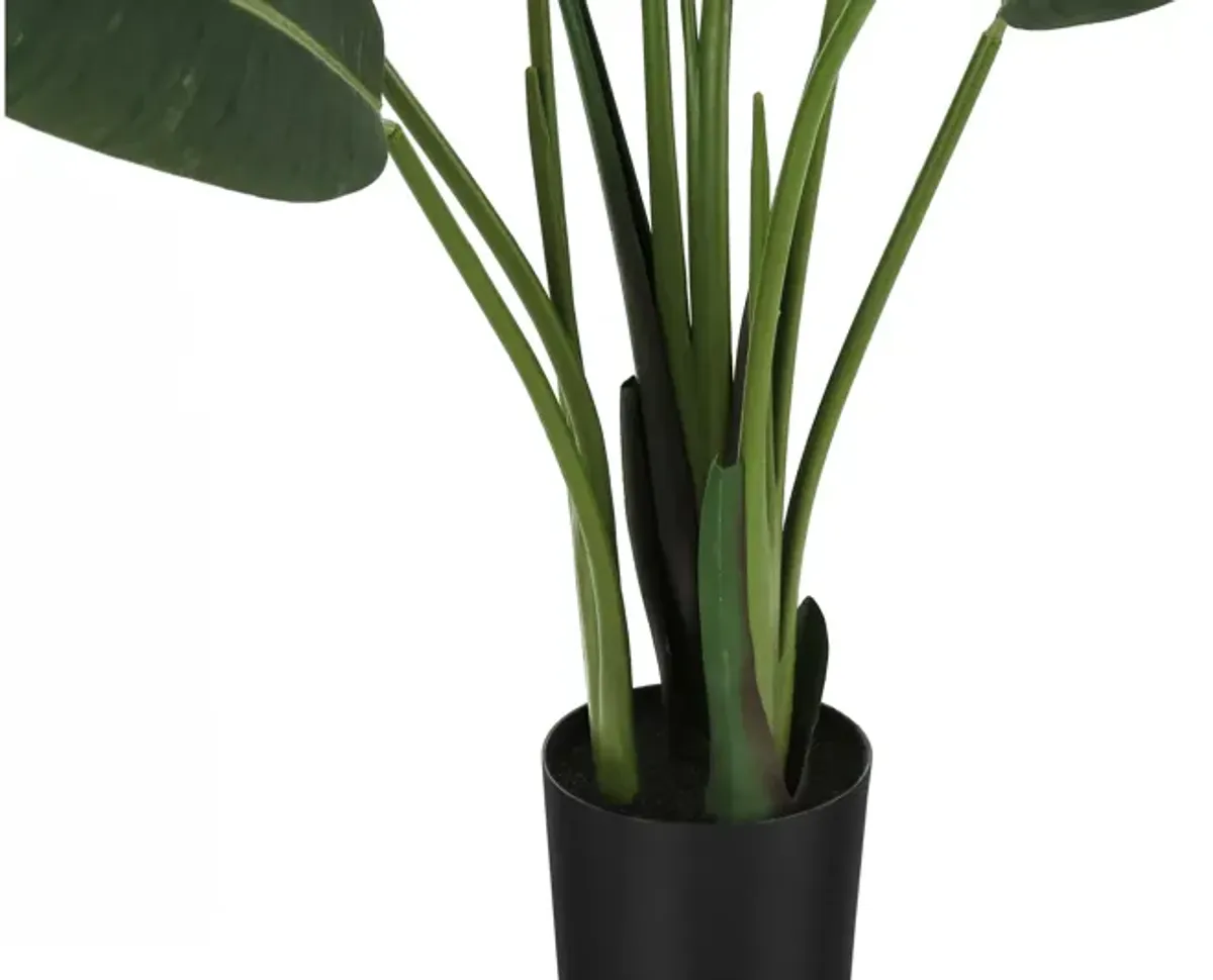 Faux 60" Bird of Paradise Plant in Pot