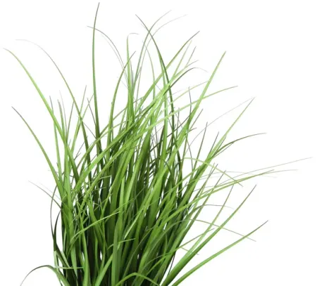 Faux 23" Grass in Pot