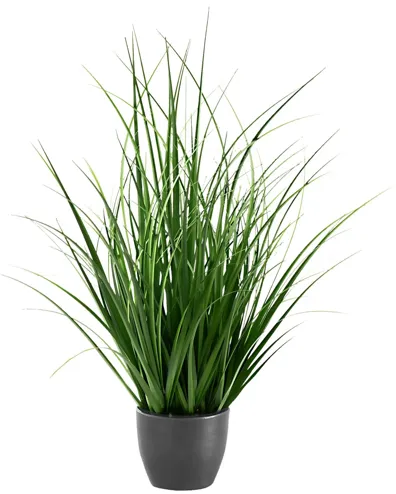 Faux 23" Grass in Pot