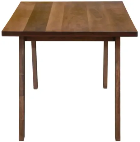 Brown Walnut Rectangular Dining Table