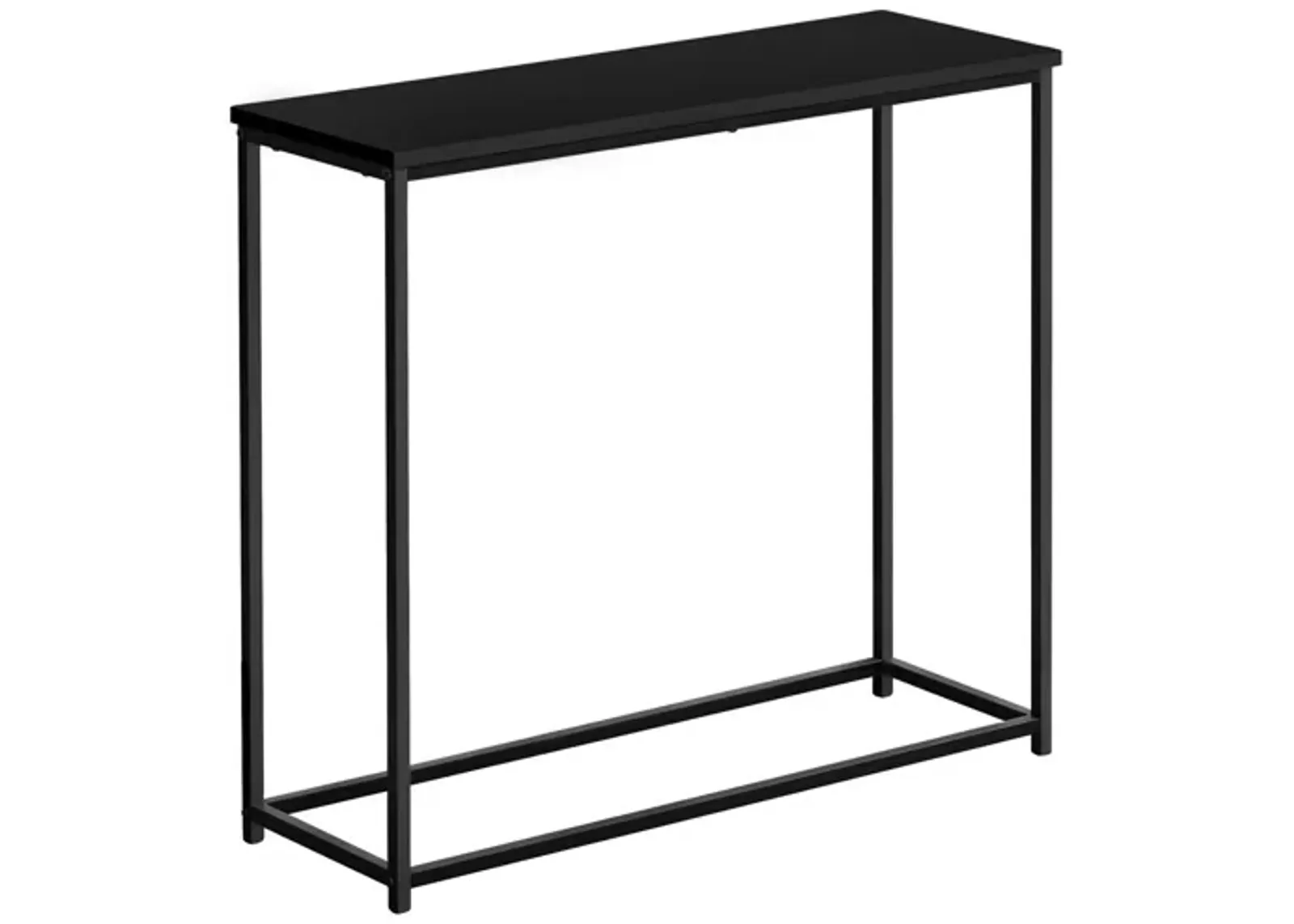 Black Metal Console Table