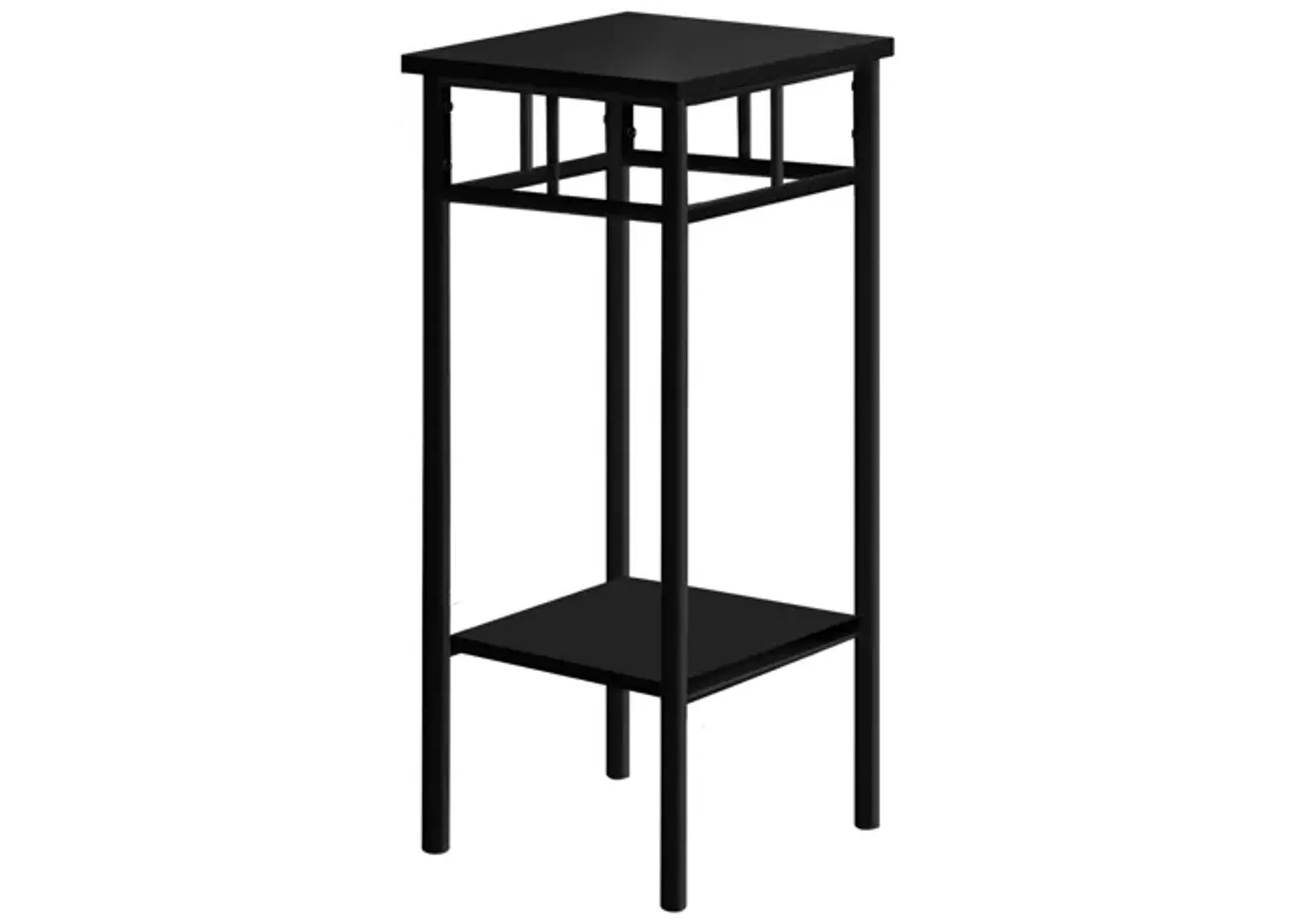 Black Metal Accent Table