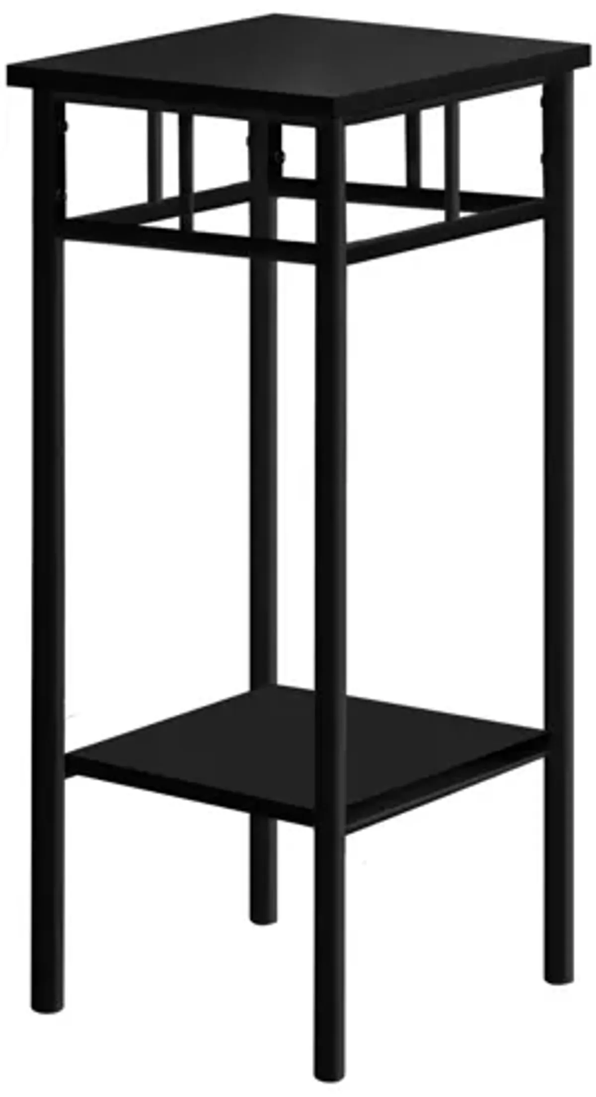 Black Metal Accent Table