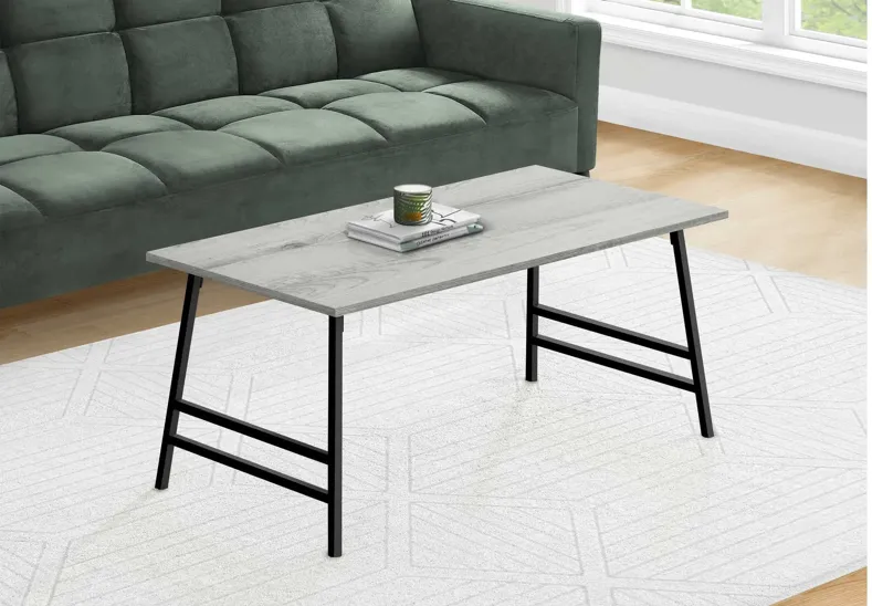 Grey Rectangular Coffee Table