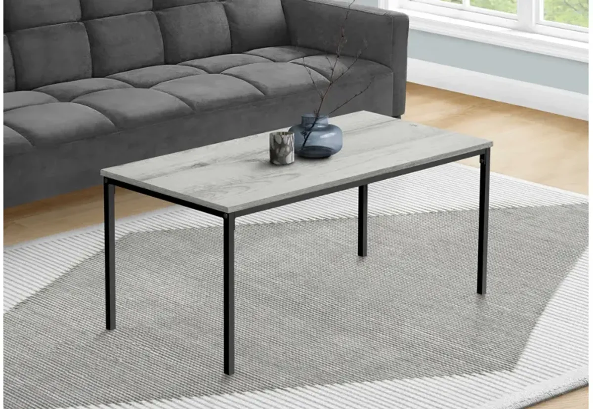 Grey Rectangular Coffee Table