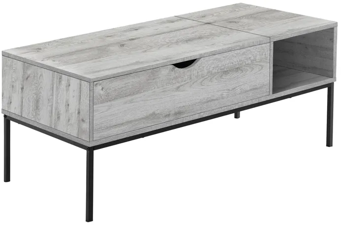 Grey Lift-Top Coffee Table