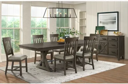 Sutton Table + 6 Chairs