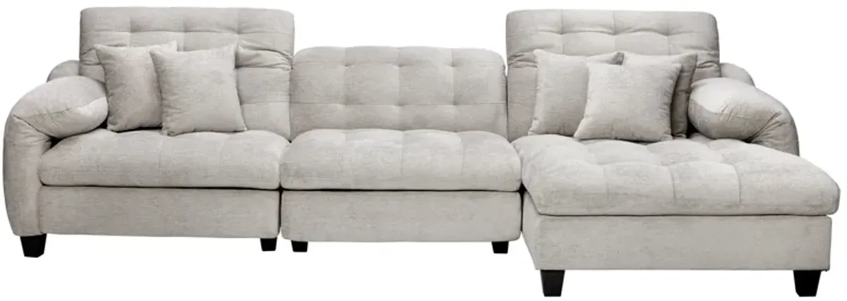 Callum 3-Piece Sectional with Right Arm Facing Chaise