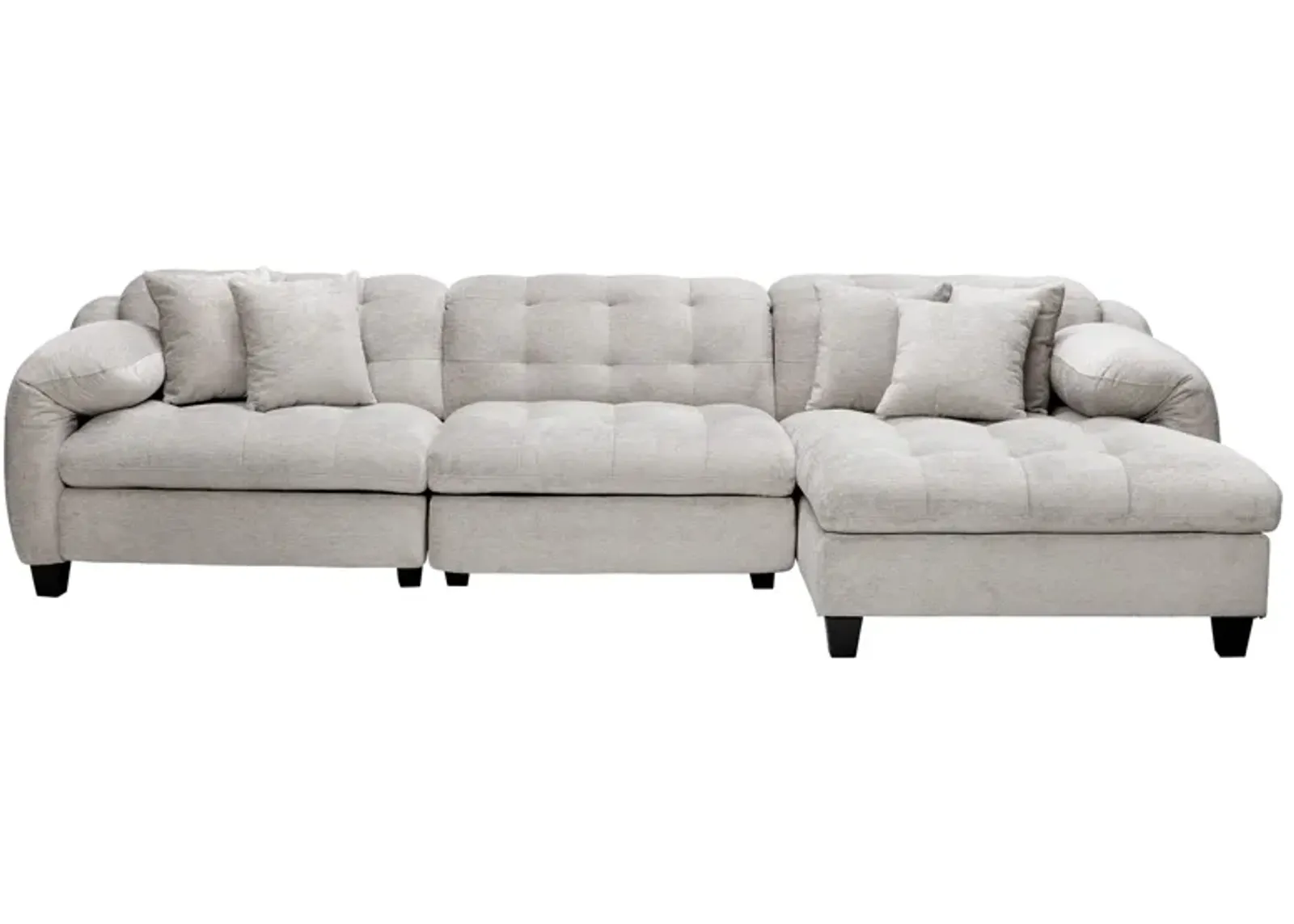 Callum 3-Piece Sectional with Right Arm Facing Chaise