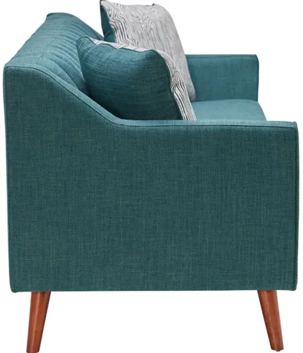 Jocelyn Teal Sofa