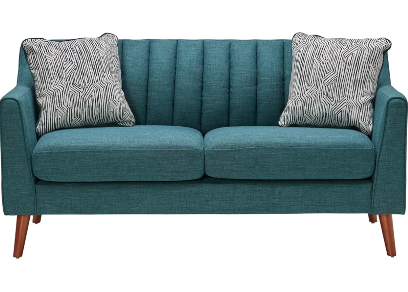 Jocelyn Teal Loveseat