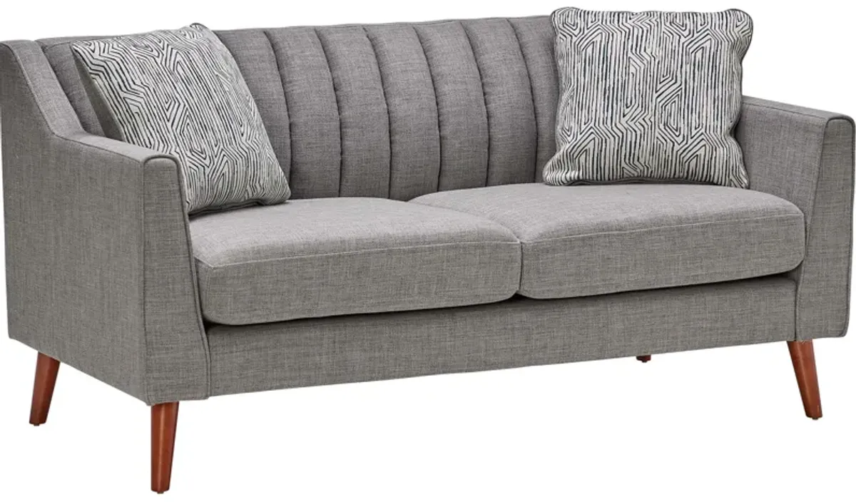 Jocelyn Steel Loveseat