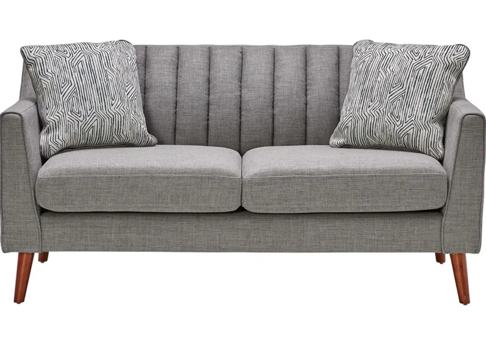 Jocelyn Steel Loveseat