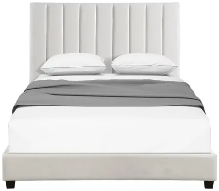 Brynn Ivory Upholstered King Bed