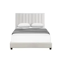 Brynn Ivory Upholstered Queen Bed