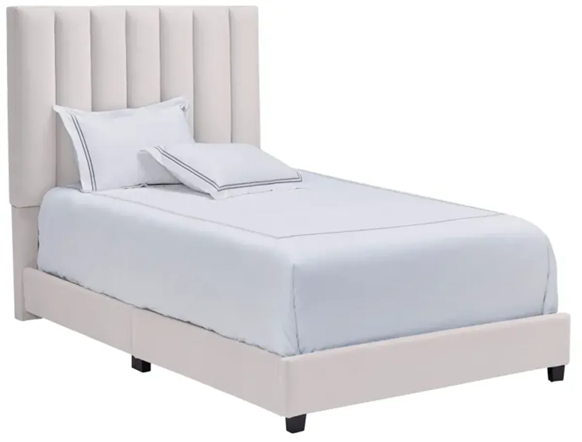 Brynn Ivory Upholstered Full Bed