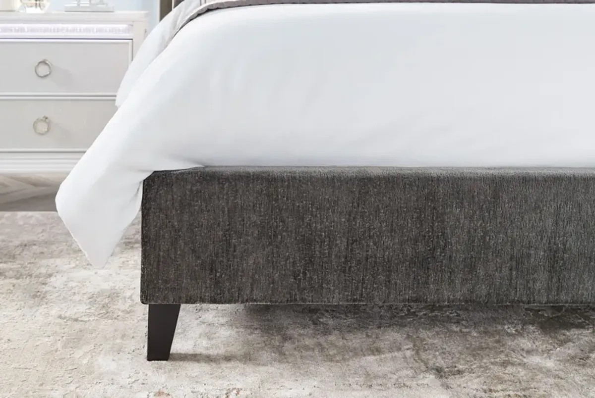 Mari Grey Upholstered King Bed