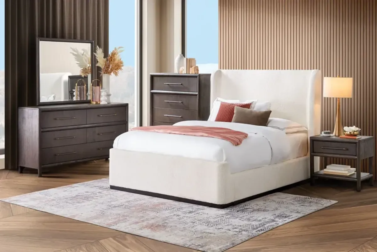 Chantal Upholstered Queen Bed