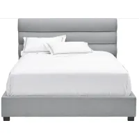 Bobbi Grey Upholstered Queen Bed