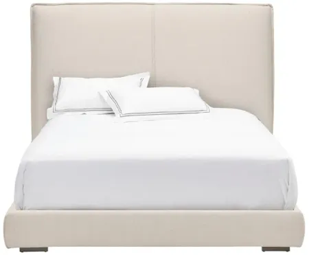 Rove Cream Upholstered King Bed