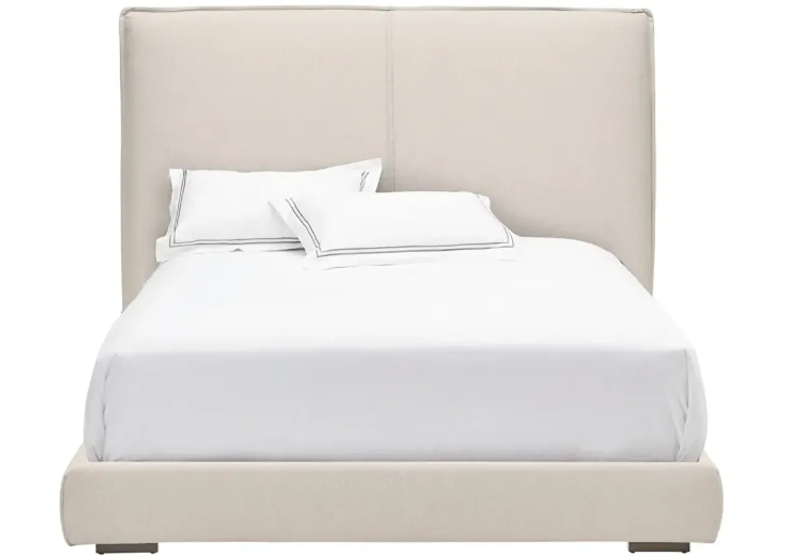 Rove Cream Upholstered King Bed