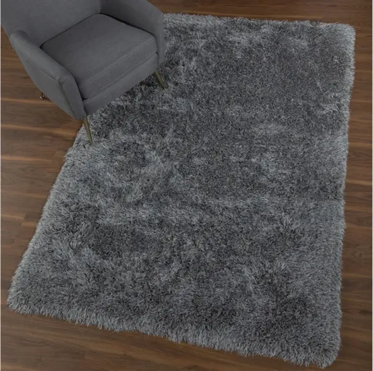 Impact 5'x7' Pewter Area Rug