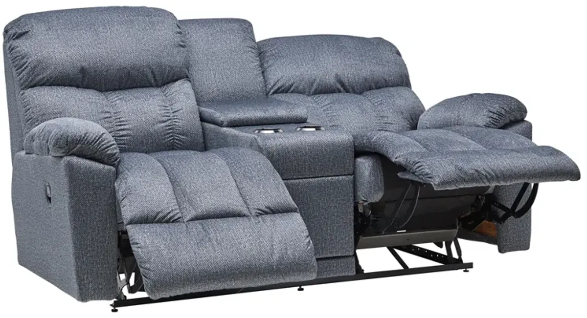 Morrison Eclipse Reclining Console Loveseat by La-Z-Boy